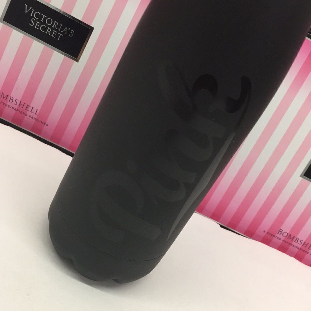 New Victoria Secret pink water bottle Hat & cold - Picture 6 of 8